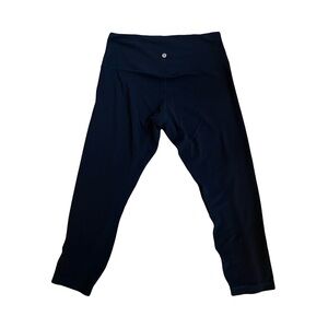 Lululemon Align Navy Cropped 21” Leggings - Size 12